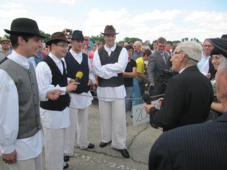 Prireditev ob vstopu Hrvaške v EU na mejnem prehodu Gibina 28